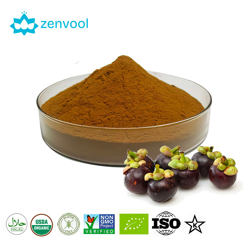 100% Pure Mangosteen Pericarp Extract Powder,Garcinia Mangostana L,High Quality with Free Shipping