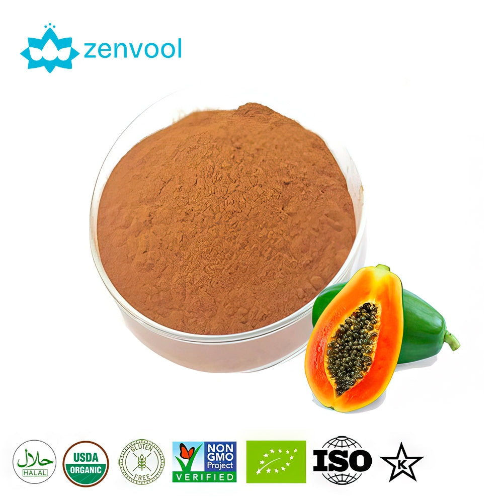 Organic Papaya Extract Plant Fruit Papain Powder Skin Whitening Soap Supplement Brust Enlargement Cream Seedlings